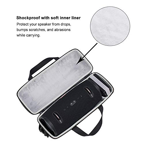 fantaxi EVA Carry Travel Case Bolsa de Ombro Compatível com JBL Xtreme 2 BT Speaker Portátil Soft Ca