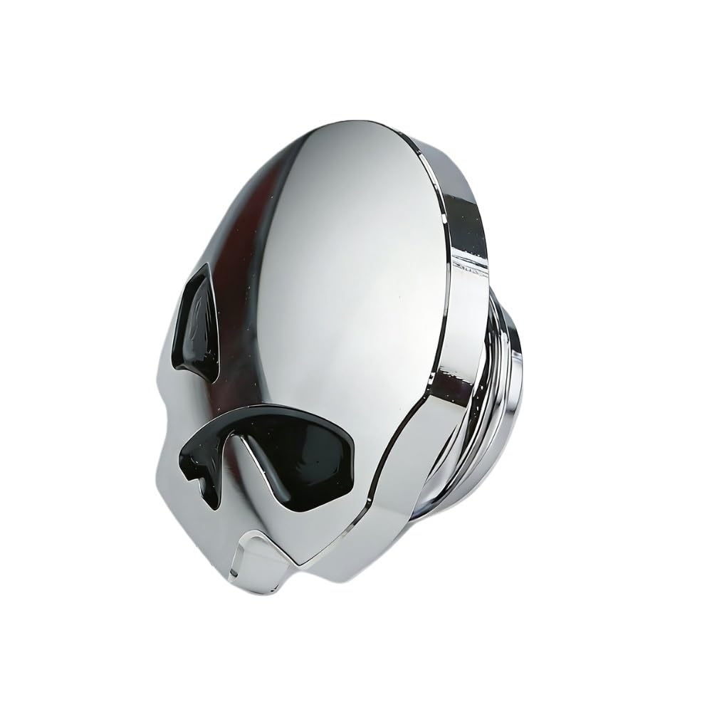 Bouchon d'essence Bouchon de réservoir de Carburant adapté pour Harley XL883 XL1200 Dyna Fat Boy, Accessoire de Moto Bouchon réservoir(19010640)
