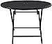 Crosley Furniture CO7205-BR Palm Harbor Outdoor Wicker Folding Table, Brown