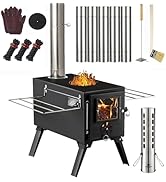 Amazon.co.jp: 薪ストーブ AVOFOREST キャンプ用 折りたたみ式 7段階