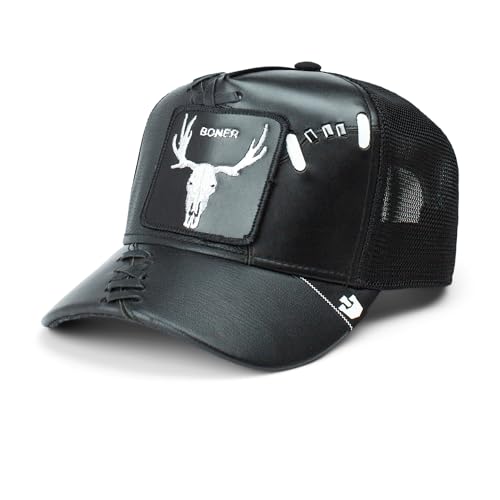 Image of Goorin Bros. The Farm Spooky Bones Collection Trucker Hat for Men and Women