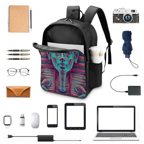 Mochilas escolares para niños Pharaoh con diseño 3D mochila infantil para colegio y deporte 40cm 4