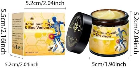 2 PCS Botulinum Toxin & Bee Venom Bone Healing Cream, Release Joint Activities Muscle Soothing Massage Gel. - 4