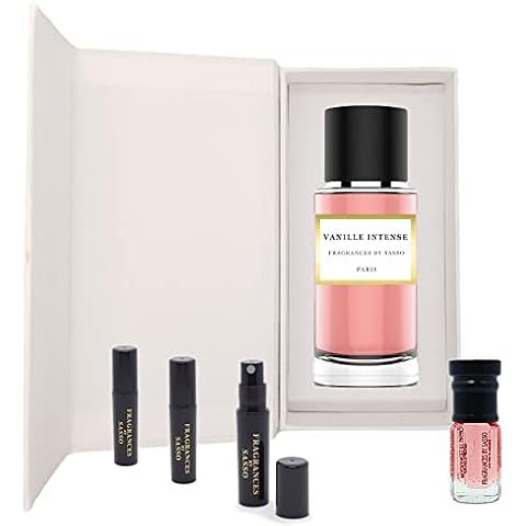 Perfume colección privada – vainilla intensa | aroma rosa vainilla - Fragrances by Sasso Cover