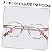 Unomor 20pairs Non-slip Glasses Ear Slip Preventer Comfortable Grips for Sports Portable Stoppers