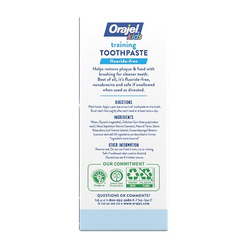 Orajel 24605 Kids Paw Patrol Fluoride-Free Training Toothpaste thumb #2