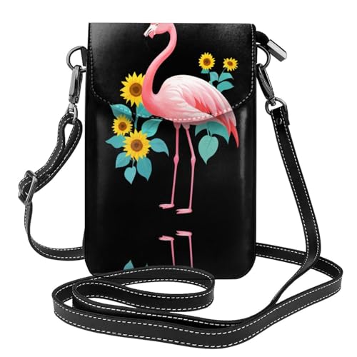Petit sac à bandoulière en cuir pour téléphone portable 19,3 x 12,4 cm voyage camping