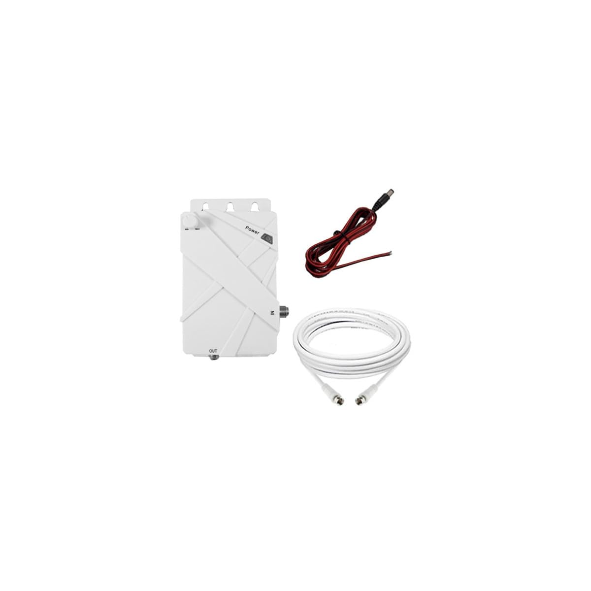 ANTARION Antenne TNT Omnidirectionnelle 360° Bateau Camping Car + AMPLI 12V - Gain 35dB !!