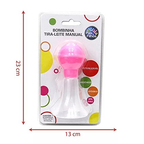Bombinha Tira-Leite Manual - Rosa