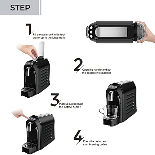 JASSY Mini Espresso Machine Crazymos