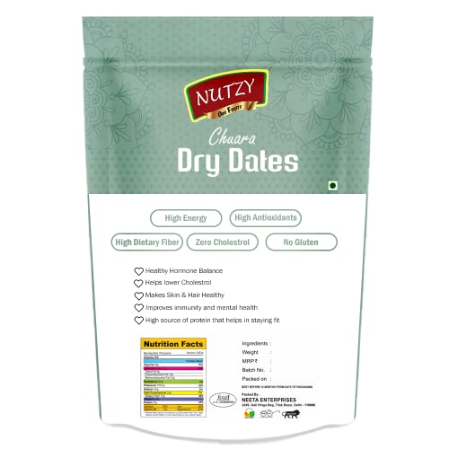 Image of Nutzy Premium Dates (Yellow Dates / Peela Khajoor, 800g)