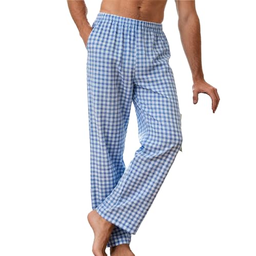 Pantalon à carreaux pour la maison doux et respirant WWricotta