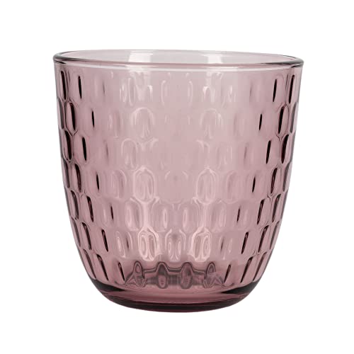 Cofan Set de vasos de agua | Modelo Ópalo | Capacidad: 29 cl | Disponibles en packs de 6 unidades (Color Púrpura)