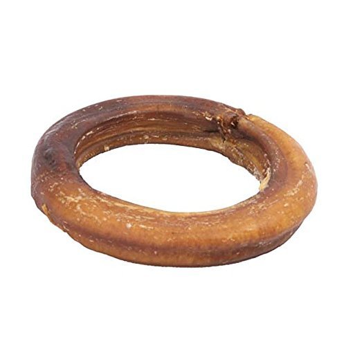 Pawstruck Bully Stick Rings - Natural Bulk Dog Dental Treats & Healthy Chew, Best Thick Low-Odor Pizzle Stix, Free Range & Grass Fed Beef (100 Ring(S)) #TOP2