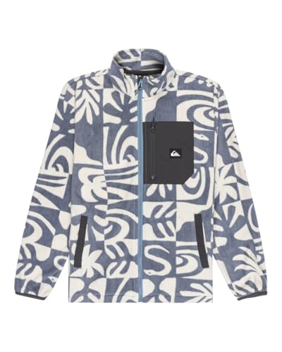 Polaire zippée Quiksilver Ice Fields contre le froid pour garçon 14 ans bleu