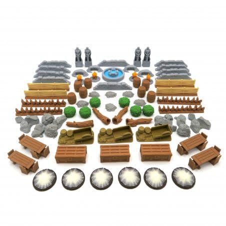 BGExpansions Lord of the Rings: Middle-Earth Journeys Complete Set Pack, Multicoloured