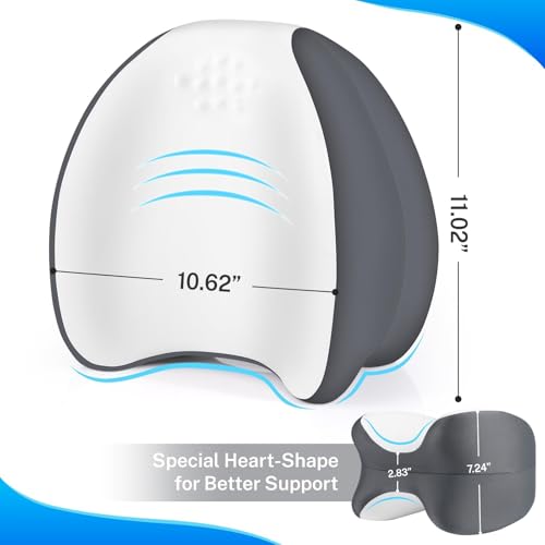 TranquilMoments Heart-Shape Knee Pillow