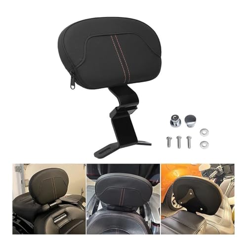 Coussin de dossier passager haut de gamme pour finition Touring Road King et Electra Glide