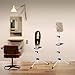 ZQIAN BEAUTY Wig Stand Tripod 50 Inch Metal Wig Mannequin Head Tripod Stand For Hairdressing Training Head Adjustable Wig Tripod Stand with Tool Tray (Silvery, Mannequin Head Not Included)
