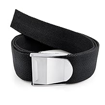 Scuba Weight Belt, Heavy-Duty 60" Long 2" Wide Nylon Webbing Strap Adjustable Waist Weightbelt with Quick Release Metal Buckle for Diving, Snorkeling, Freediving, Spearfishing