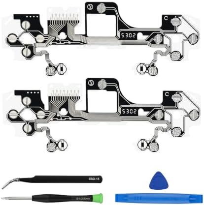 WCDZSU 3 Pack Conductive Film Keypad Flex Cable for PS5 BDM-030 Controller