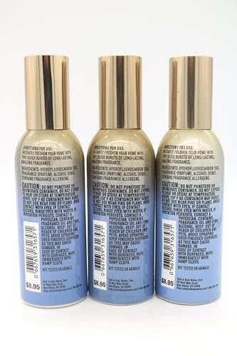 Generic Laundry Day, Bath and Body, Concentrated Room Spray, 1.5 oz each, 3 pack, Blue