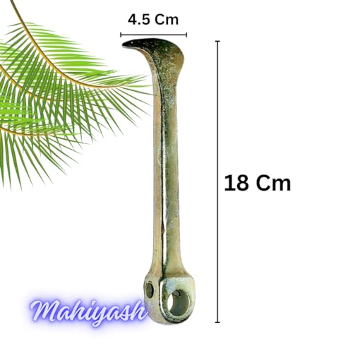 Image of Mahiyash Coconut Slicer Tool | Breaker | Cracker | Peeler |Iron Rod Material |Cracker |Coconut Shell Remover| Chopper with Strong Iron Handle for Multiuse Kitchen ToolPack of 1