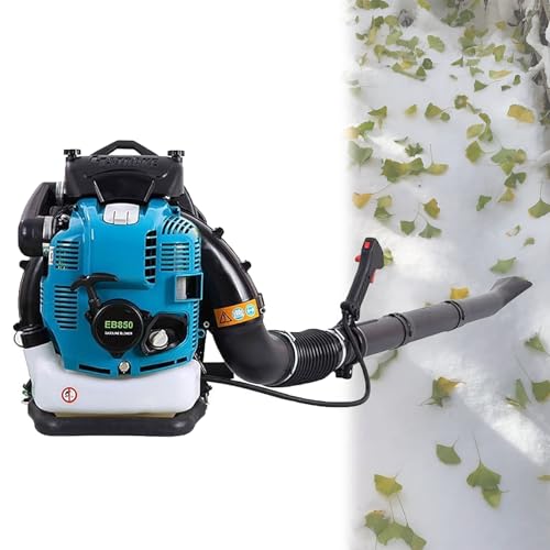 Souffleur À Feuilles À Essence À Quatre Temps De 76,5 Cc, Souffleuse À Neige À Dos, Avec Réservoir De Carburant De 1,8 L, Conduit D'air Amovible, Pour L'entretien De La Pelouse, Le Balayage Des Routes