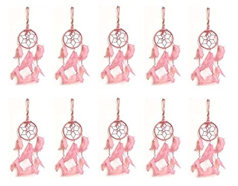 Mehruna Dream Catchers for Home Decoration - Wall Hangings Items for Bedroom, Livingroom, Balcony, Car Hanging, Cafe Decor, Handmade Dreamcatcher for Kids Room (Set of 10 Pcs, 7.5Lx25Hcm)-image-10