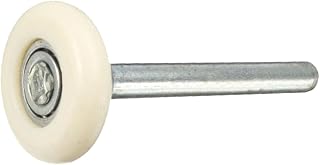 Housoutil 12pcs White Nylon Ball-Bearings Garage Door Rollers Nylon Rollers Garage Door Ball-Bearings Rollers