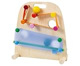 Batterien notwendig: Nein Selecta Spielzeug 1579 - Kullala, Erlebnisspielzeug / Kugelbahn für Kleinkinder, 35 cm, mit 2 großen Kugeln, aus Holz