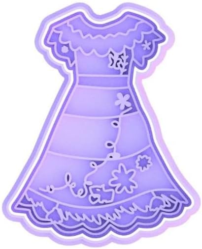 Cortador de galletas y sello Mirabel Dress