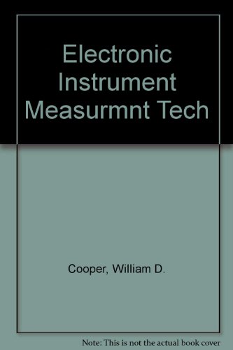 Electronic Instrument Measurmnt Tech 0132507625 Book Cover