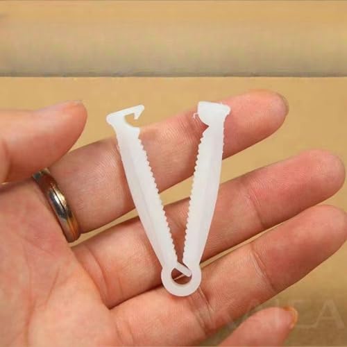 50 peças de braçadeira de cordão umbilical descartável, materiais hemostáticos de nascimento para le