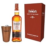 【Amazon.co.jp 限定 アルミタンブラー付】 デュワーズ 12年 [ ブレンデッド スコッチウイスキー イギリス 700ml ] [ギフトBox入り][正規品] - スコッチウイスキー国内売上No. 1