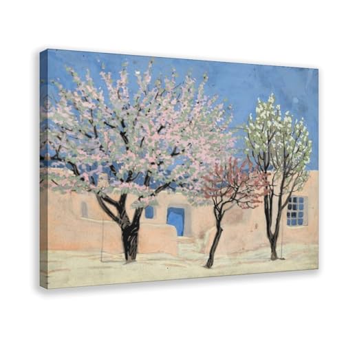 Toile Gustave Baumann Spring New Mexico - Une évasion artistique quotidienne dans votre salon