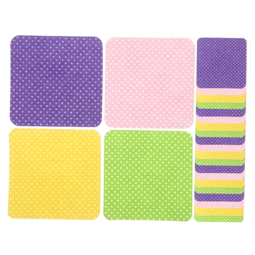 Gogogmee Toallitas para Eliminar Pegamento de Uñas Reutilizables de Pads de Tela Suave para Manicura y Limpieza de Esmalte Viaje Multiuso y Lavables