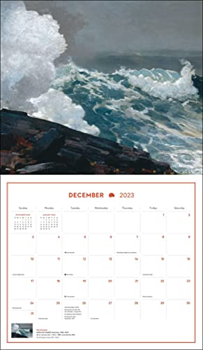 Winslow Homer Seascapes 2023 Wall Calendar #TOP4