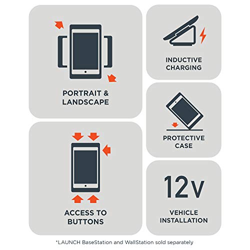 Iport Launchport Basestation support magnétique premium induction noir - 3