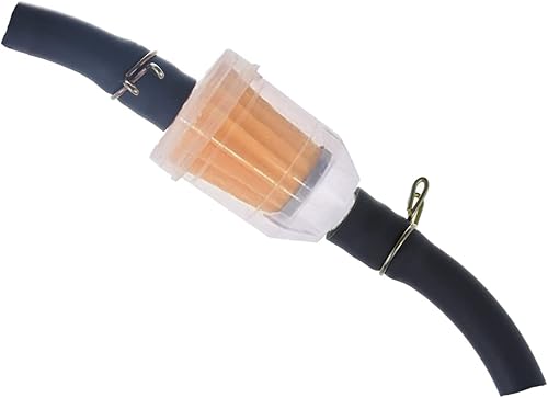 Miniatura 3 de Paquete de 10 filtros universales de combustible de gas en línea de 14 pulgadas 516 pulgadas para motor pequeño, cortacésped y tractor filtro