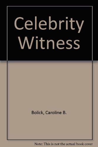 Celebrity Witness 0882705725 Book Cover