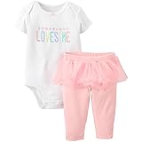 Carter's 2 Piece Easter Tutu Set (Baby) - White/Pink