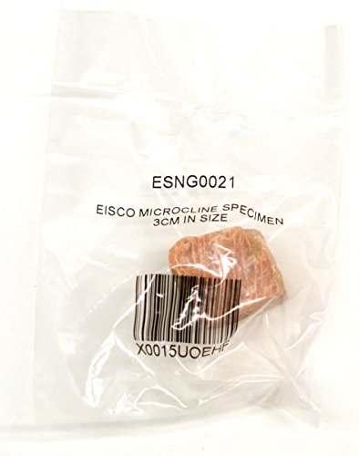 Image of EISCO Microcline Feldspar Specimen (Mineral), Approx. 1 inch (3cm)