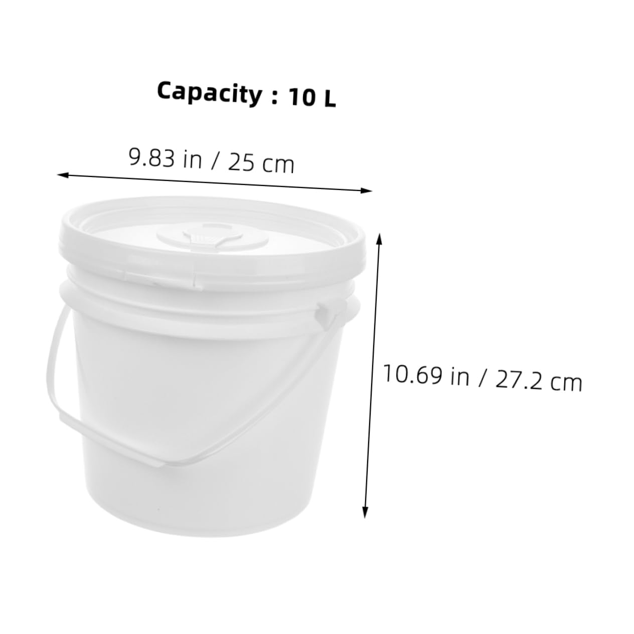 CONGARTENO Refillable Wipes Dispenser Bucket with Secure Lid for Car Bathroom Large Capacity Wet Tissue Holder for Wipes Safe Gentle Plastic Container Portable Moisture-Sealed Design