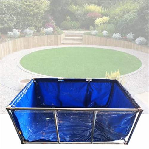Lona transparente para estanques de 3x1 m: cubierta impermeable para observar peces 2