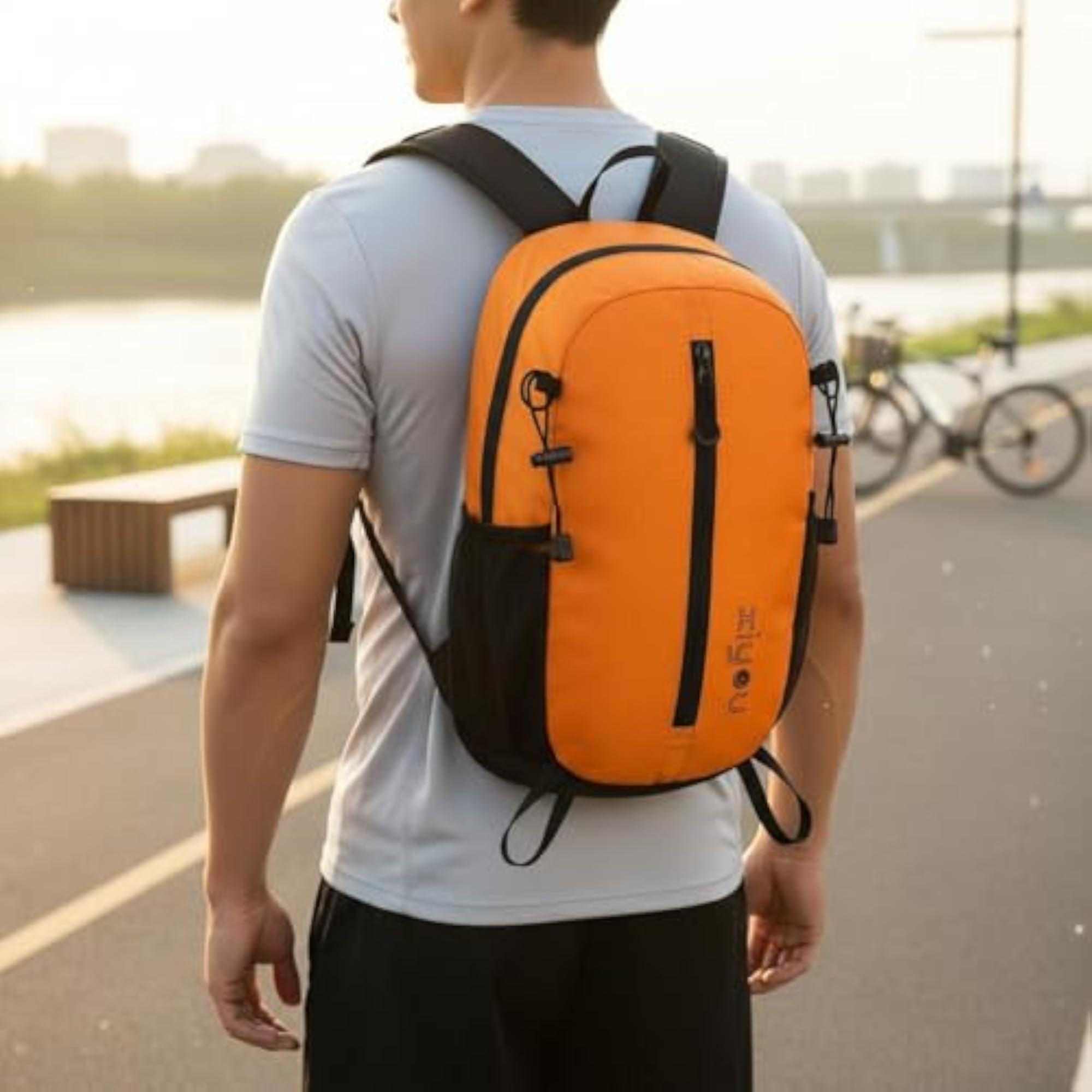 Water-Resistant Travel Backpack, Lightweight Design