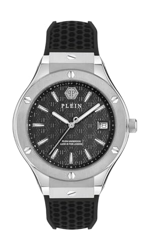 Montre homme Philipp Plein Underdog quartz analogique au style audacieux et boîtier en acier
