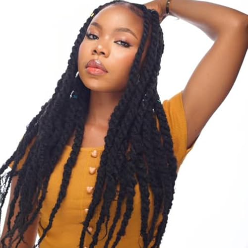 7 Packs Marley Twist Braiding Hair 16 Inch Marley...