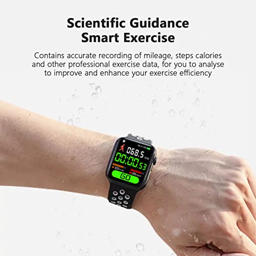Smart Watch for Android & iOS Phones, Smartwatch 2.09 Touchscreen Activity Tracker with Sleep Monitor Pedometer Fitness Tracker Compatible with iPhone for Kids Women Men (Rainbow Black) - Image 6