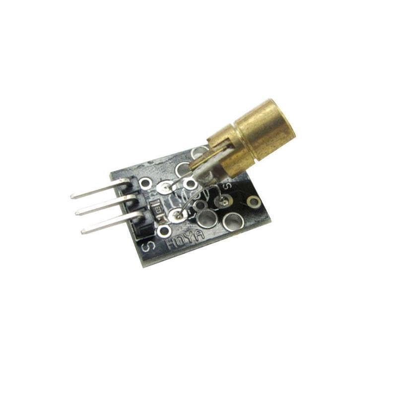 10 pcs 5V Laser Sensor Module 6mm 5V 5mW 650nm Red Laser Dot Diode Copper Head for PIC AVR 2015